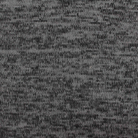 Grey Marl Chunky Knit, 170 gsm