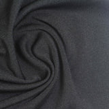 Polyester Stretch Sateen Fabric, 230 gsm, 160 cm — Black — photo 2
