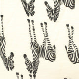 Black Zebra Knit, Viscose — photo 2