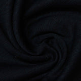 Brushed 100% Polyester Scuba Knit Fabric, 235 gsm, 150 cm — Navy — photo 2