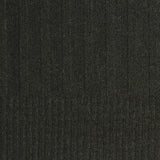 Polyester Viscose Stretch Rib Knit Fabric, 190 gsm — Black — photo 2