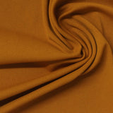 Brushed Nylon Stretch Interlock Knit Fabric, 230 gsm, 130 cm — Orange — photo 2