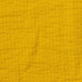 Polyester Viscose Stretch Crepe Fabric, 200 gsm, 163 cm — Yellow — photo 2