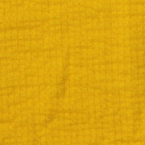 Polyester Viscose Stretch Crepe Fabric, 200 gsm, 163 cm — Yellow