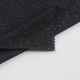 Black Marl Jersey Knit, Poly-Viscose — photo 2