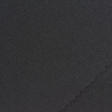 Jacquard Nylon Viscose Stretch Interlock Knit Fabric, 190 gsm, 145 cm — Black — photo 2