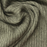 Viscose Polyester Stretch Chunky Knit Fabric, 223 gsm, 152 cm — Khaki — photo 2