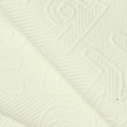 Off-White Diagonal-Line Jacquard, Polyester