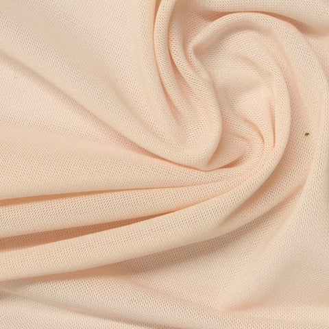 Polyester Stretch Mesh Fabric, 160 gsm, 160 cm — Beige