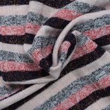 Light Pink Horizontal-Stripe Interlock Knit — photo 2