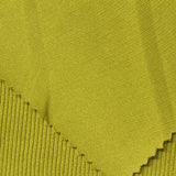 Polyester Stretch Rib Knit Fabric, 420 gsm, 165 cm — Green — photo 2