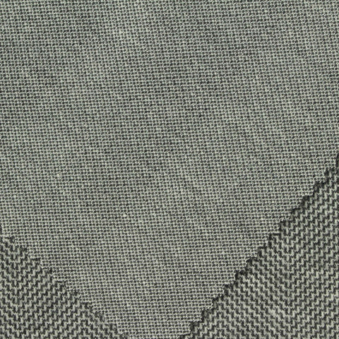Black Houndstooth Knit, Polyester, 260 gsm, 185 cm