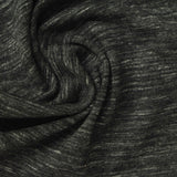 Dark Grey Marl Jersey Knit, Cotton-Poly — photo 2