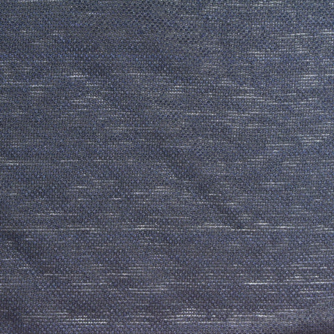Dark Blue Marl Piqué Knit, Linen-Poly