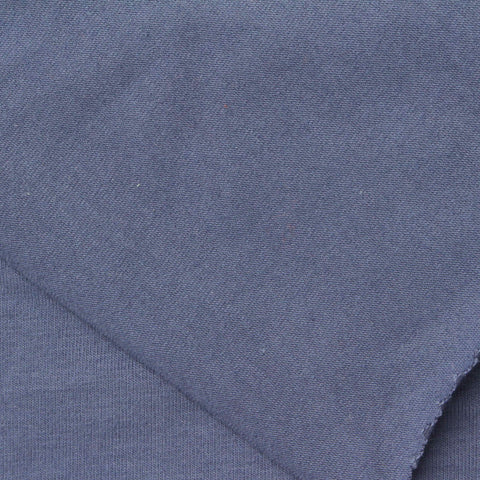 Cotton Stretch Jersey Knit Fabric, 170 gsm, 165 cm — Blue