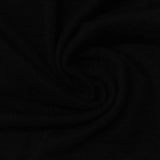 Knit Fabric, 250 gsm, 165 cm — Black — photo 2