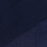 Dark Blue Squares Crepe, Viscose-Poly — photo 2