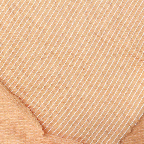 Light Peach Dashes Jacquard, Viscose