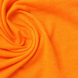 Polyester Viscose Jersey Knit Fabric, 160 gsm, 168 cm — Orange — photo 2