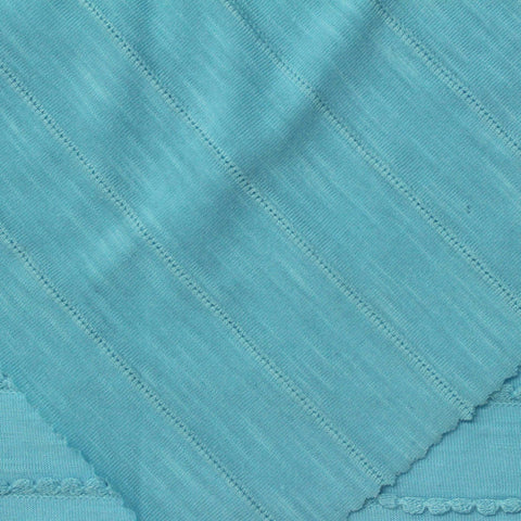 Blue Lines Jacquard, Poly-Viscose, 210 gsm