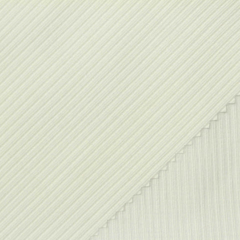 Polyester Stretch Crepe Fabric, 127 gsm, 155 cm — White