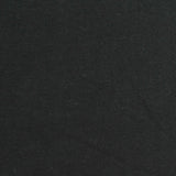 Cotton Stretch Jersey Knit Fabric, 140 gsm, 170 cm — Black — photo 2