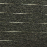 White Horizontal-Stripe Interlock Knit, Poly-Viscose — photo 2