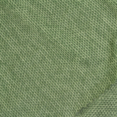 Green Tone-on-Tone Jacquard, Polyester, 133 gsm