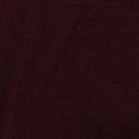 Cotton Stretch Chunky Knit Fabric, 285 gsm, 170 cm — Red