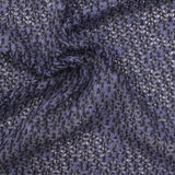 Purple Marl Jacquard, Poly-Viscose — photo 2