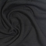 French Terry Fabric, 320 gsm, 165 cm — Black — photo 2