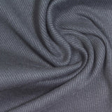 Cotton Polyester Stretch Rib Knit Fabric, 248 gsm, 135 cm — Grey — photo 2