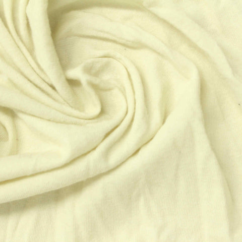 Cotton Polyester Jersey Knit Fabric, 140 gsm, 170 cm — Yellow