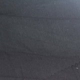 Polyester Viscose Stretch Scuba Knit Fabric, 330 gsm, 165 cm — Black — photo 2