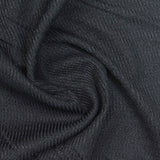 Polyester Stretch Rib Knit Fabric, 215 gsm, 150 cm — Grey — photo 2