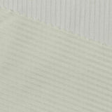 Polyester Stretch Rib Knit Fabric, 189 gsm, 142 cm — White — photo 2