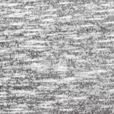 Grey Marl Chunky Knit, Viscose-Poly, 151 gsm