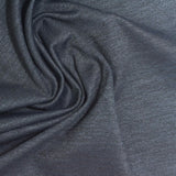 Dark Grey Heather Jersey Knit, Polyester — photo 2