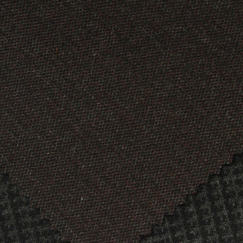 Red Check Jacquard, Poly-Viscose, 290 gsm