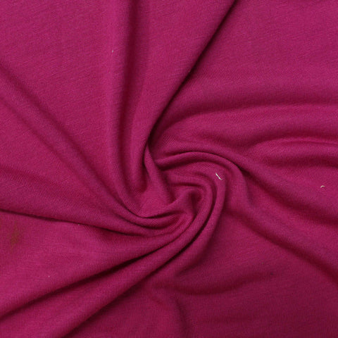 100% Viscose Jersey Knit Fabric, 135 gsm, 165 cm — Pink