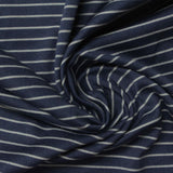 Light Grey Horizontal-Stripe Knit, Polyester — photo 2