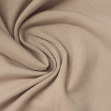 Cotton Stretch Rib Knit Fabric, 250 gsm, 175 cm — Beige — photo 2