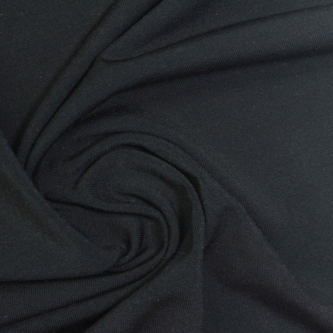 Black Linen-Look, Polyester