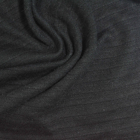 Polyester Cotton Stretch Knit Fabric, 270 gsm, 175 cm — Grey