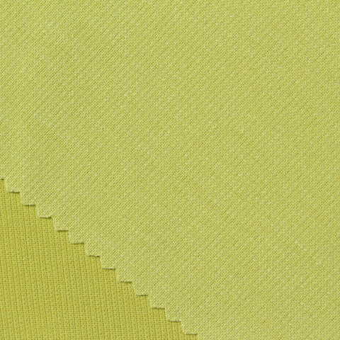 Lime Ribbed Rib Knit, Poly-Viscose