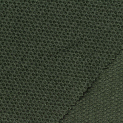 Jacquard Nylon Stretch Warp Knit Fabric, 160 gsm, 160 cm — Green