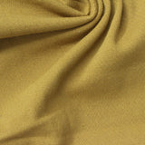 Cotton Polyester Rib Knit Fabric, 240 gsm, 175 cm — Khaki — photo 2
