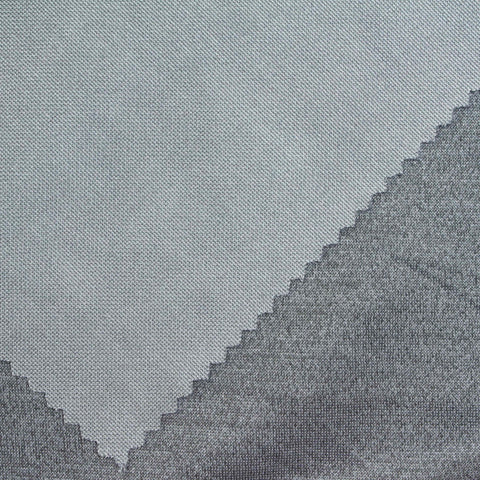 Heather Grey Marl Scuba Knit, Polyester, 250 gsm
