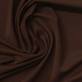 Polyester Stretch Jersey Knit Fabric, 100 gsm, 125 cm — Brown — photo 2