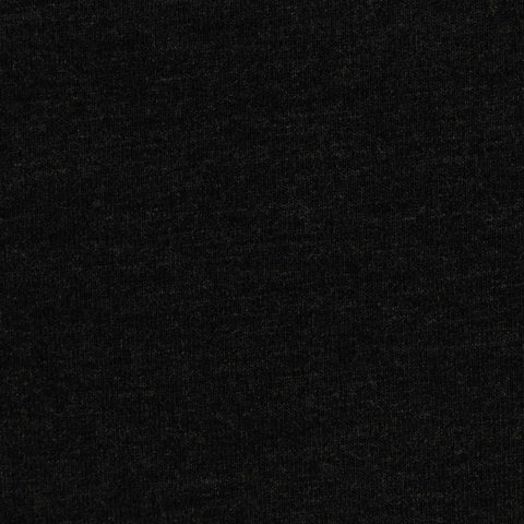 Cotton Polyester Stretch Jersey Knit Fabric, 300 gsm, 150 cm — Black
